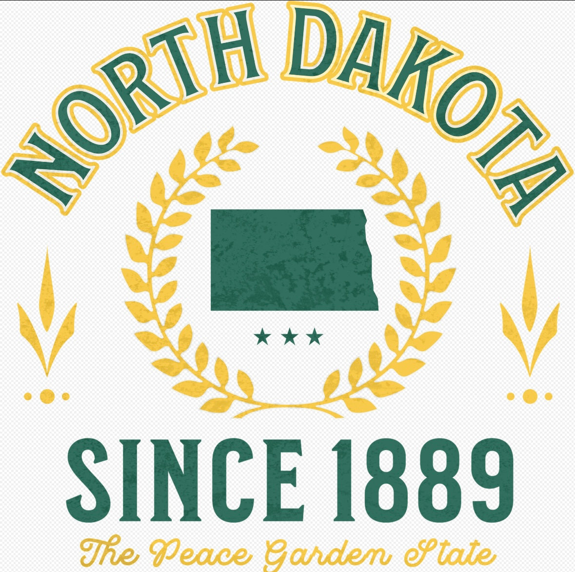 VARSITY NORTH DAKOTA STATE TEES-