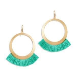 USA DESIGNER Fringe Earrings rts