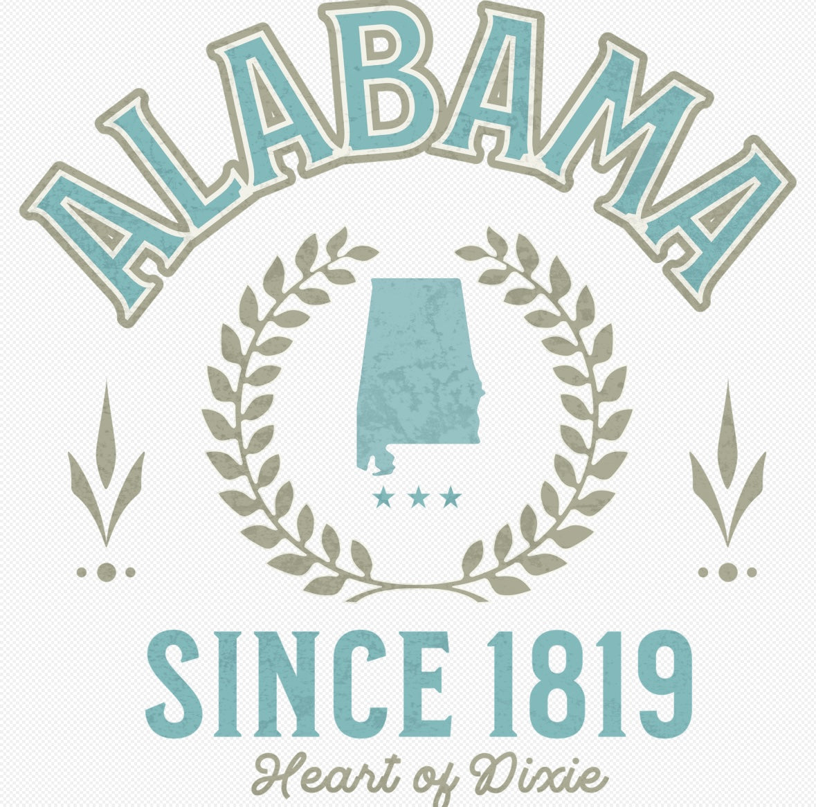 ALABAMA- VARSITY STATE TEES-