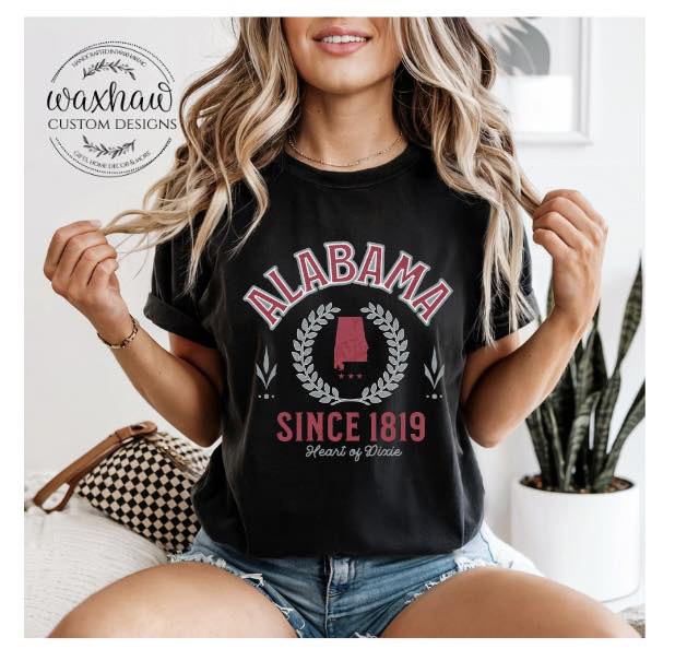 ALABAMA- VARSITY STATE TEES-