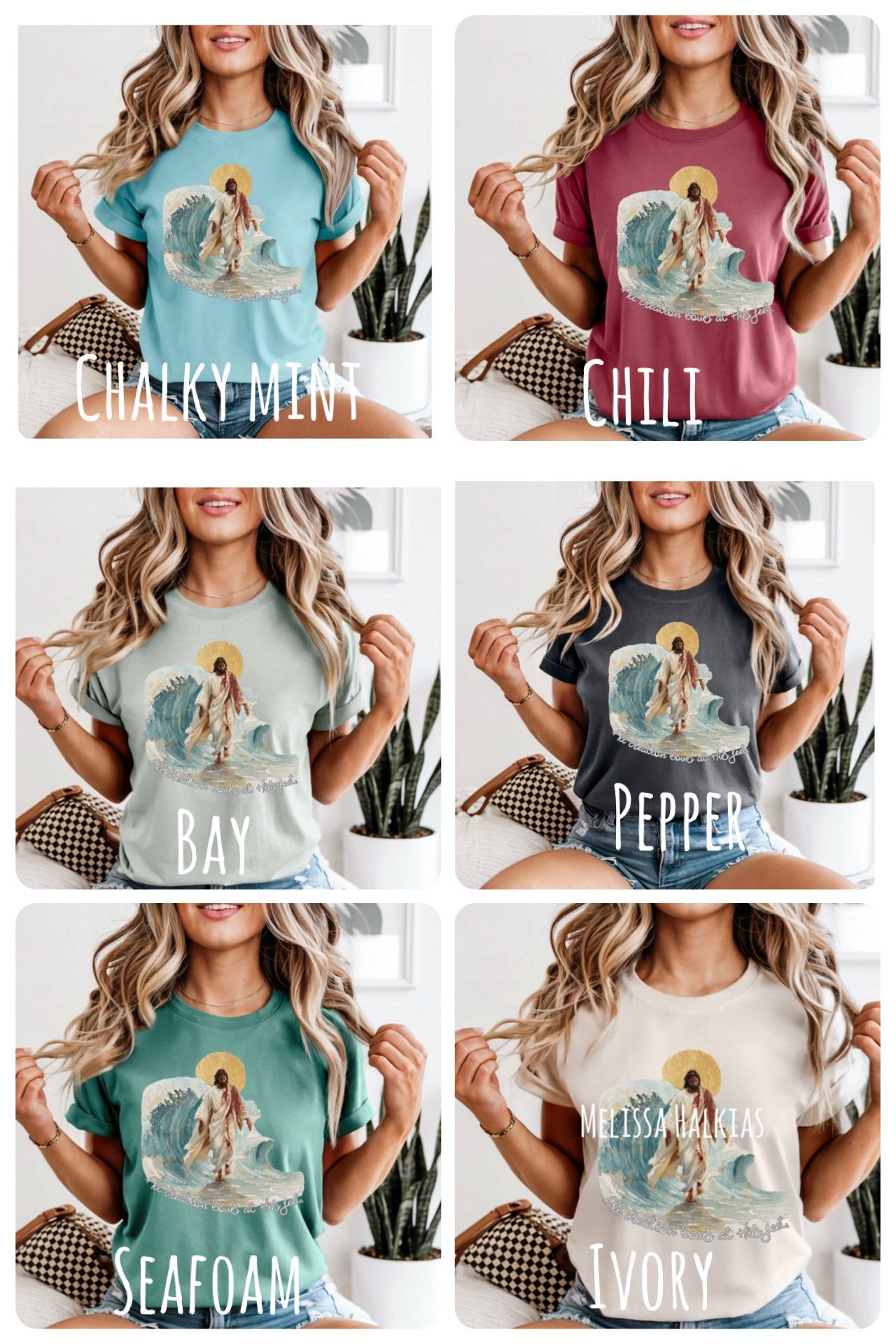 All Creations Bow at His Feet T-shirt