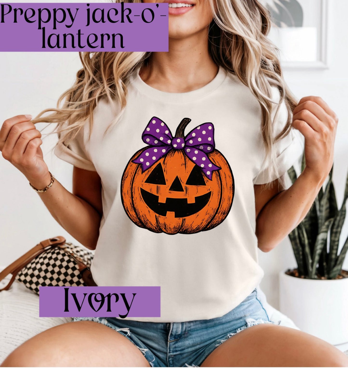 PREPPY JACK-O-LATERN T-SHIRT