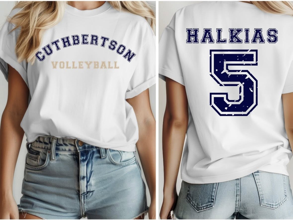VARSITY STYLE CUSTOM T-SHIRTS/SWEATSHIRTS