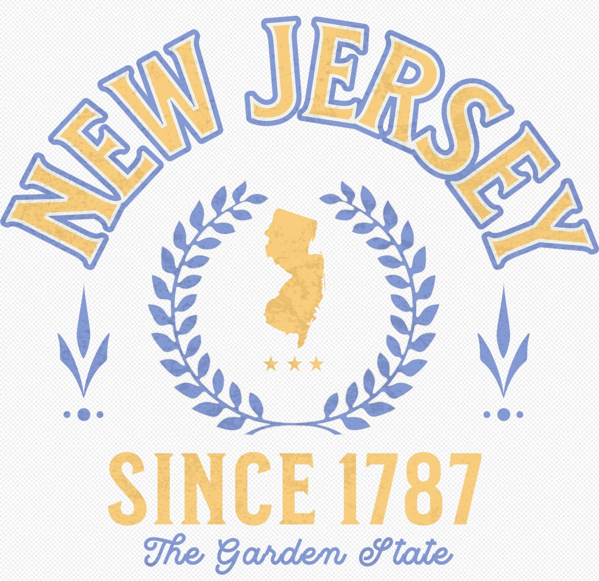 VARSITY NEW JERSEY STATE TEES-