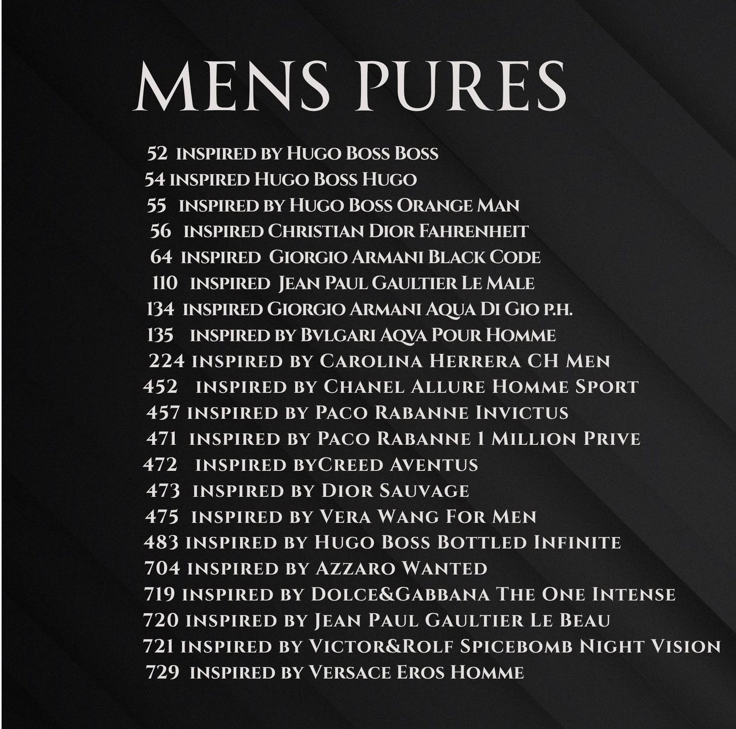 MENS PURES