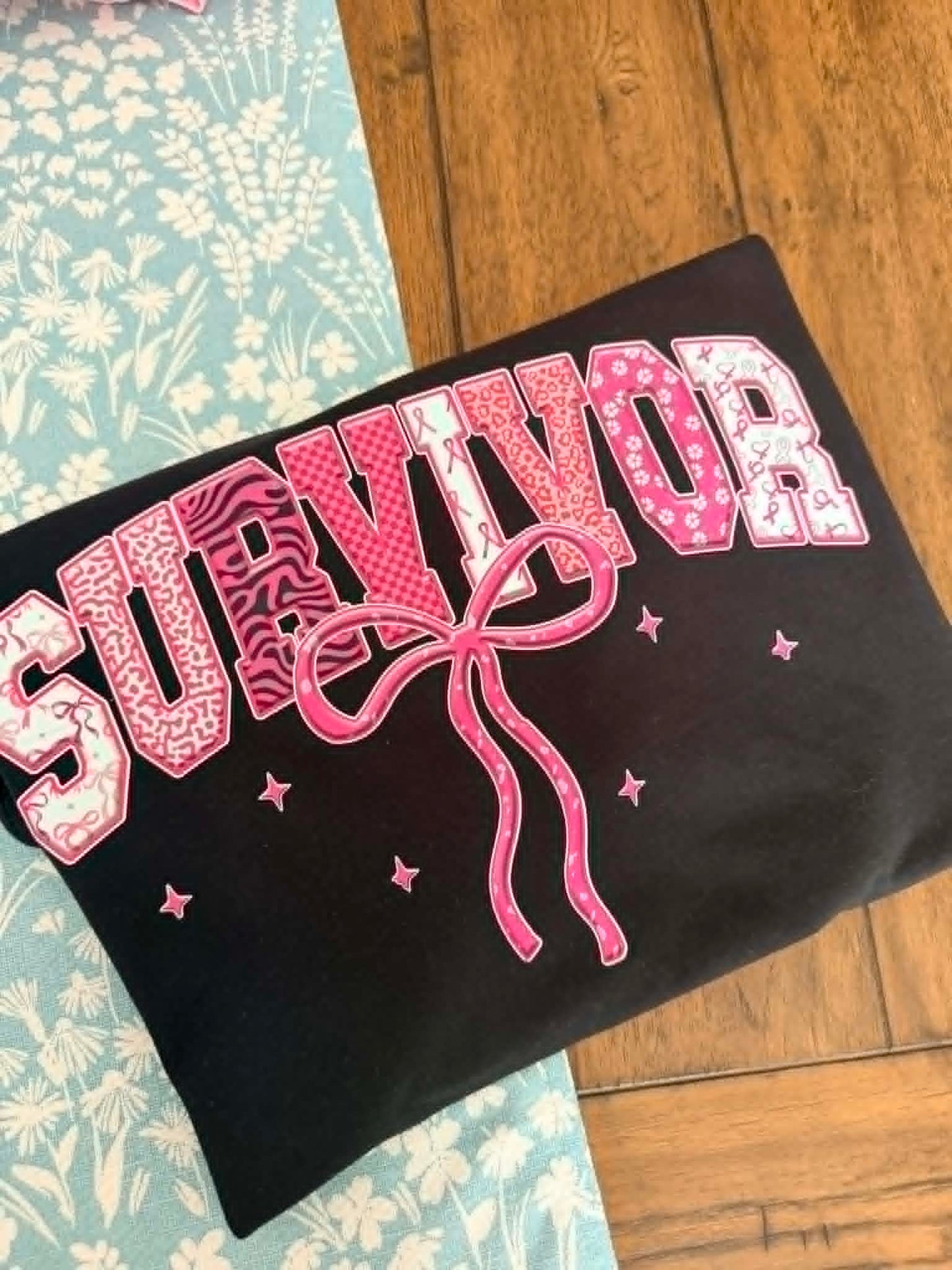 SURVIVOR TEE - XL BLACK COMFORT COLOR TEE