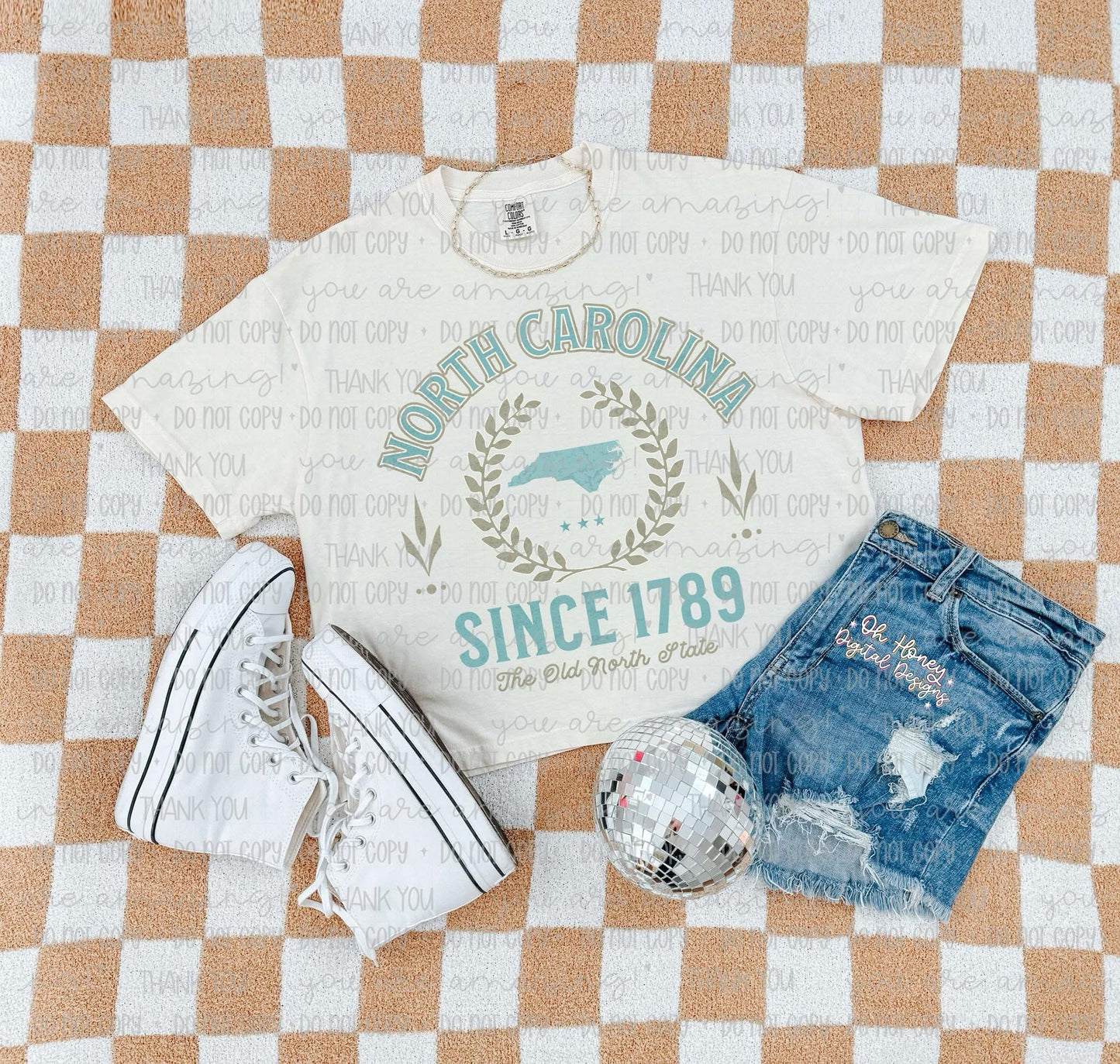 VARSITY NORTH CAROLINA STATE TEES-