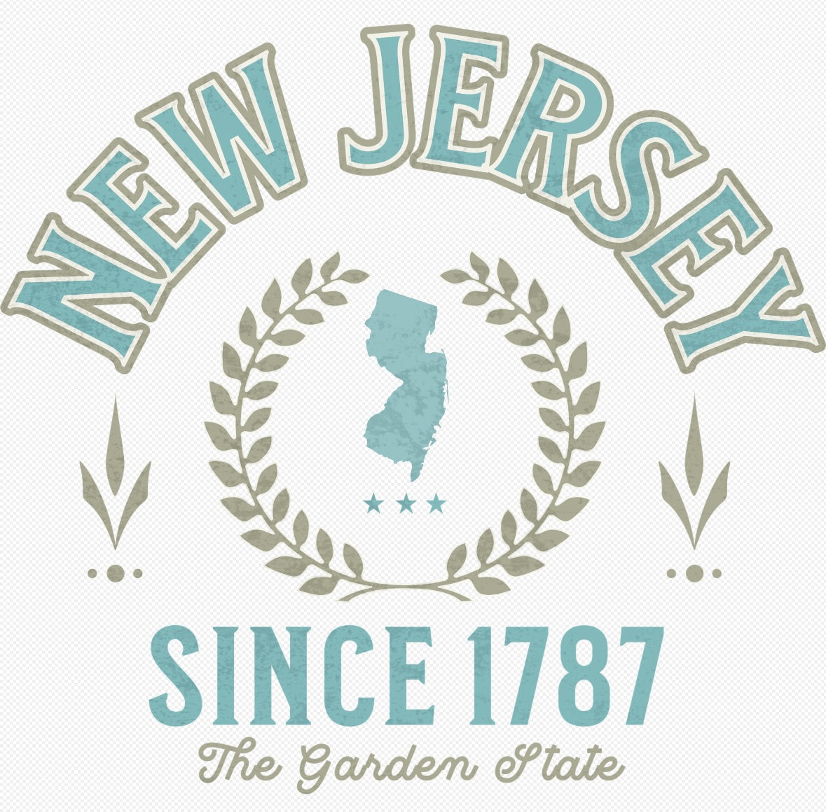 VARSITY NEW JERSEY STATE TEES-