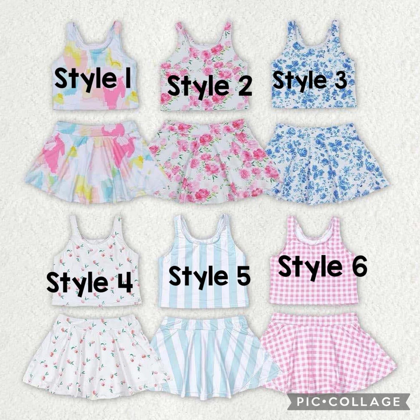 ATHLETIC SKORT SETS/SWIM - RTS