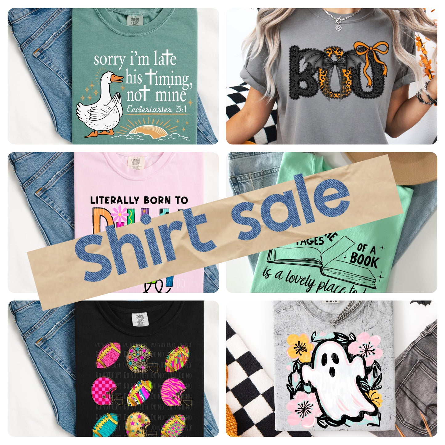 Weekly t-shirt sale