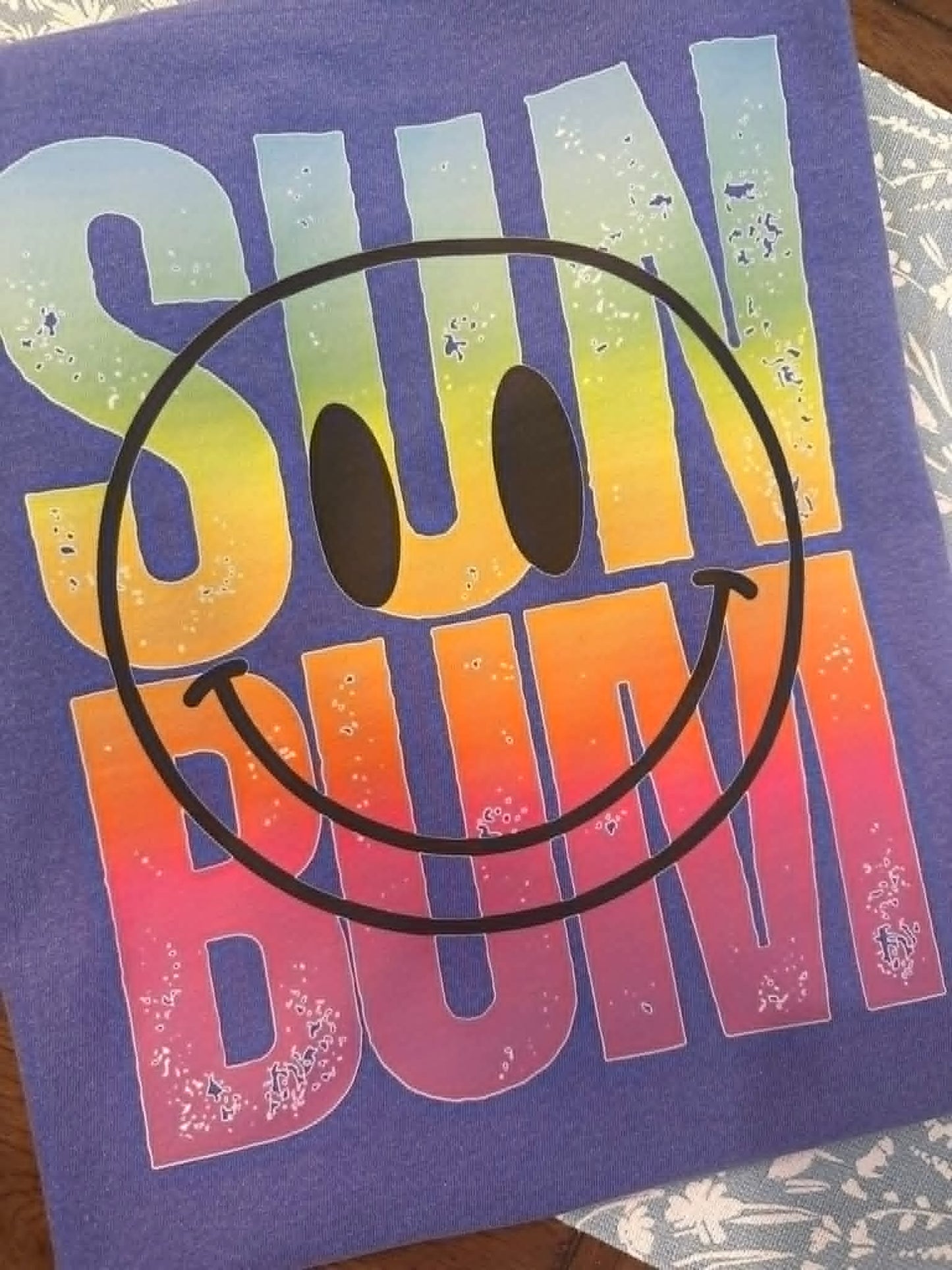 SUN BUM TEE - COMFORT COLOR SIZE MED