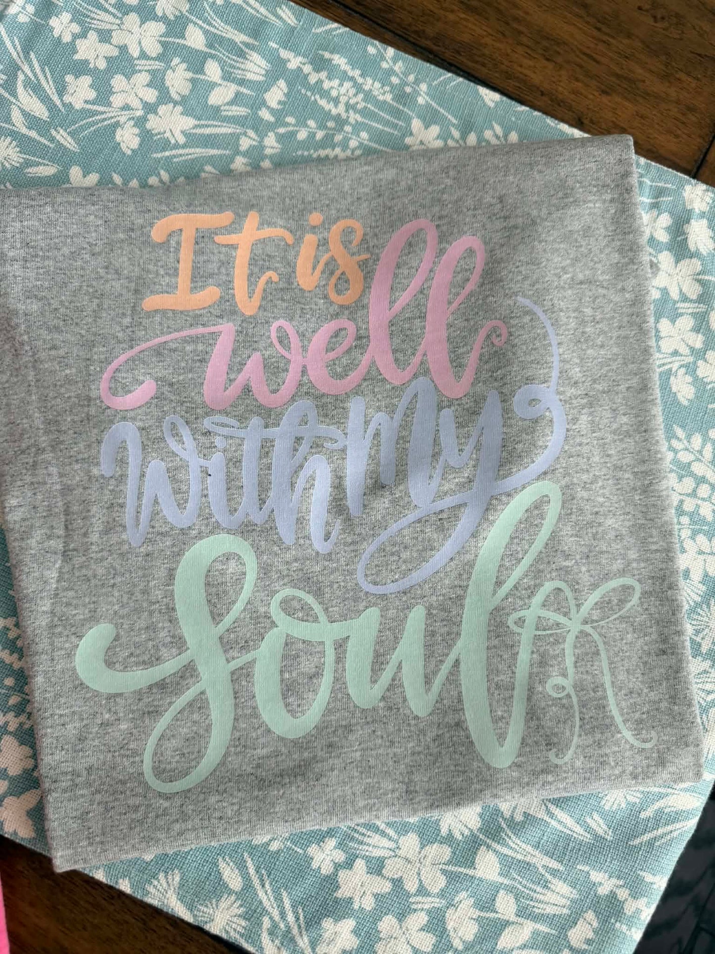 ITS WELL WITH MY SOUL TEE  YOUTH TEES