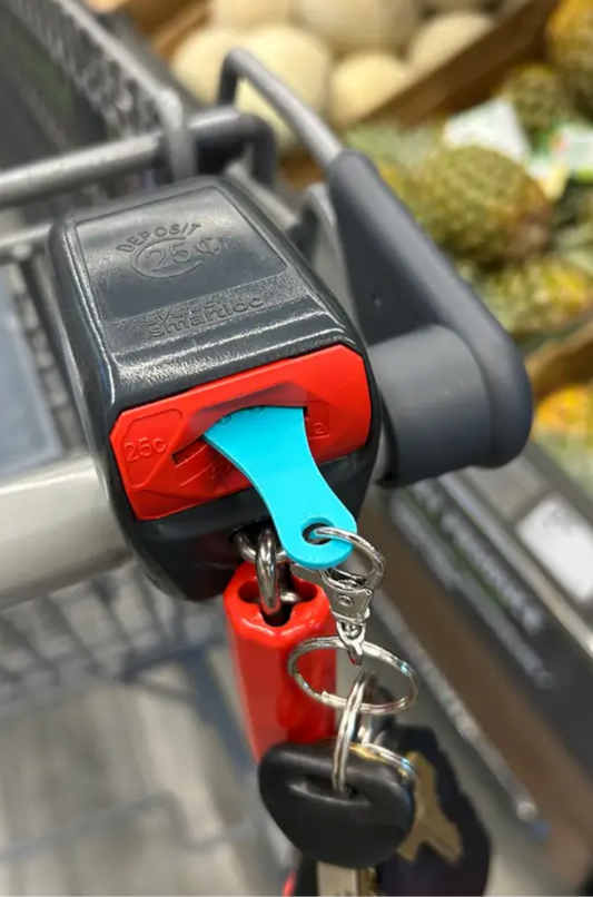 cart/buggy keys and keychain.  Rts