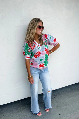 Gigi Floral top-  rts