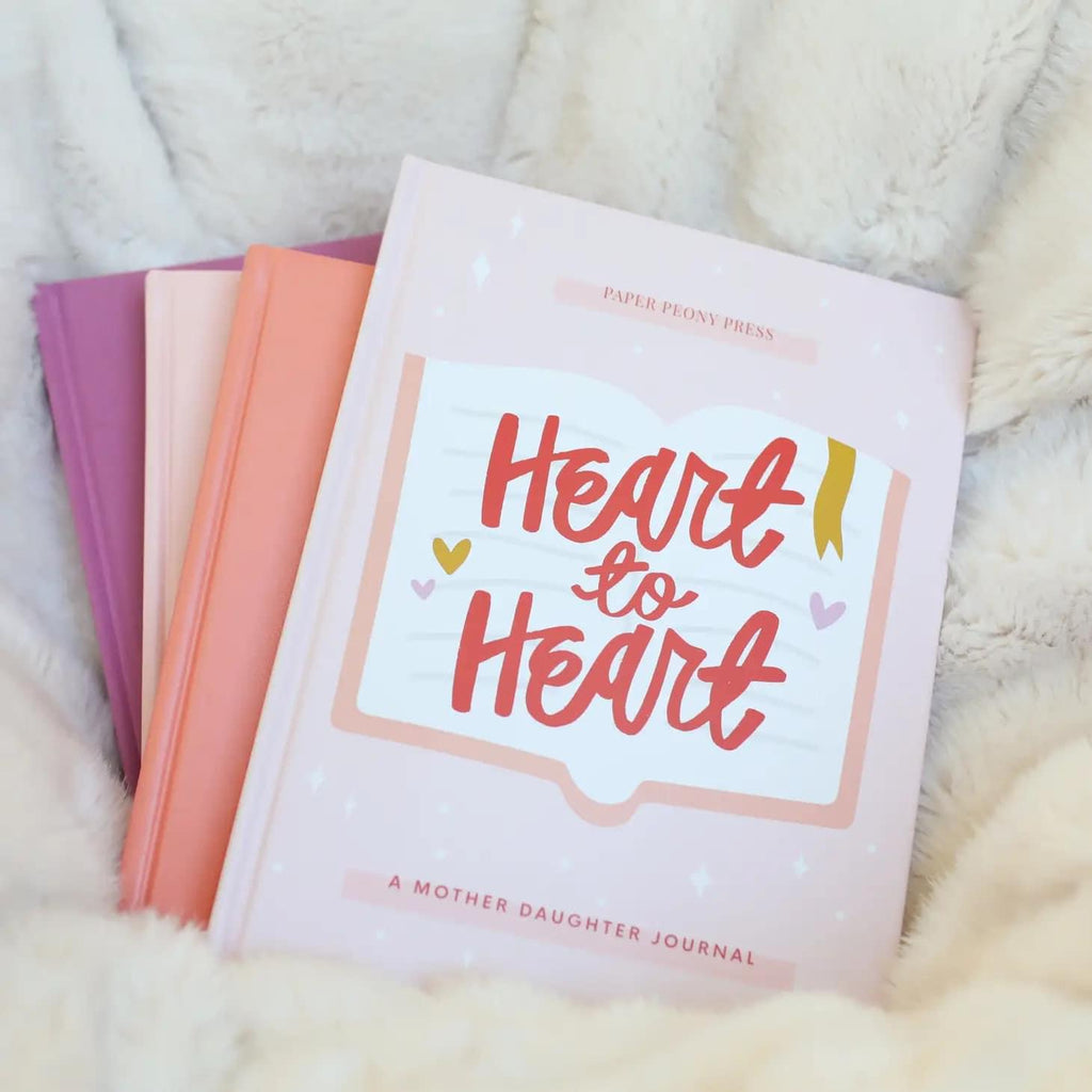 Heart to Heart book- mother daughter journal- rts