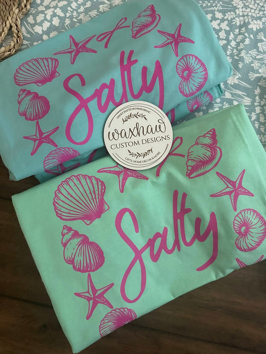 COMFORT COLOR- SALTY SEASHELL TEES- RTS