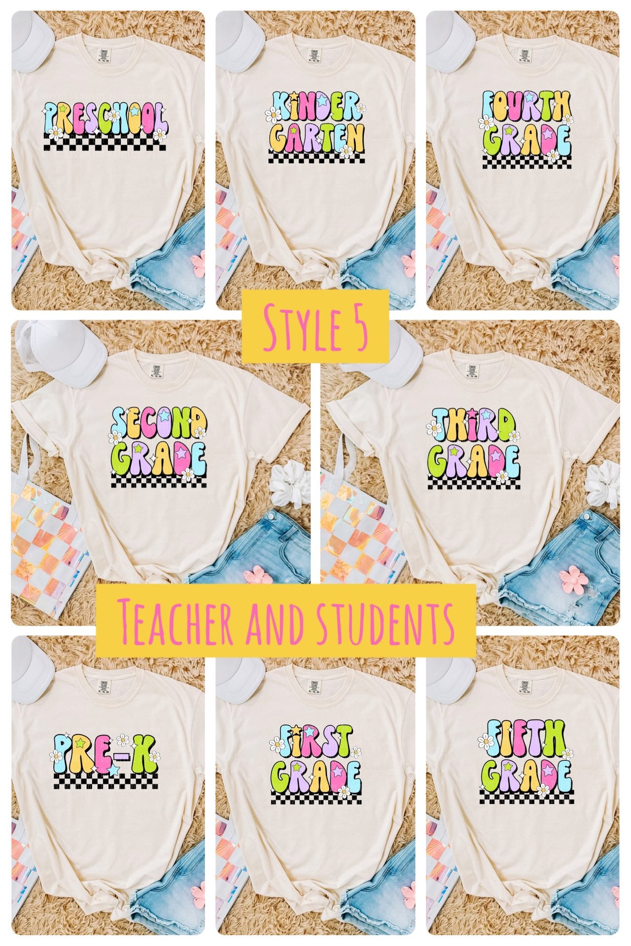 BACK TO SCHOOL TEES-  GILDAN SOFT STYLE