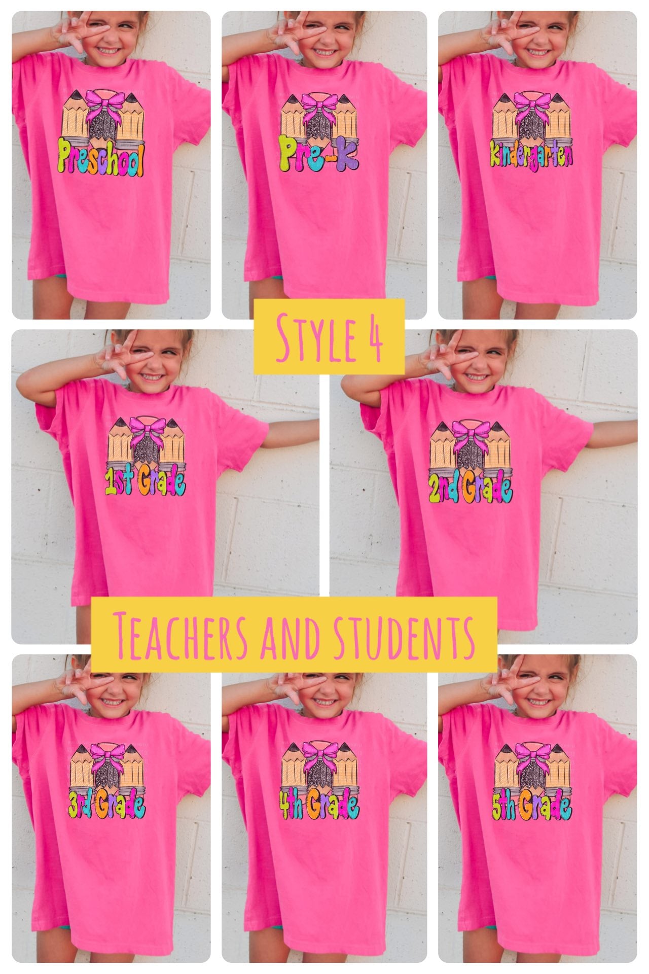 BACK TO SCHOOL TEES-  GILDAN SOFT STYLE
