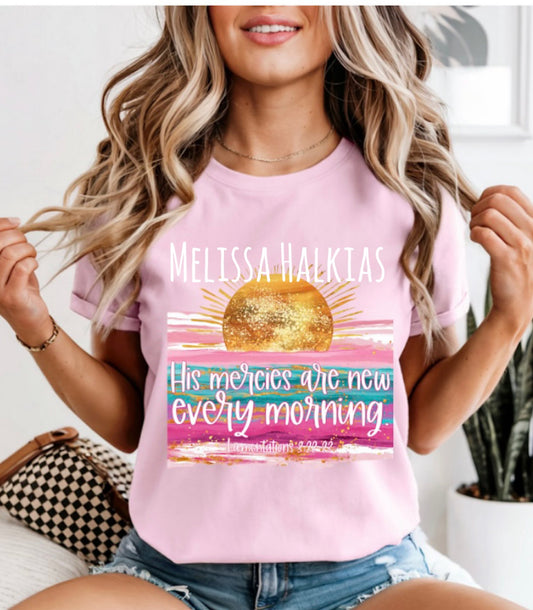 His mercies are new every morning   T-shirt