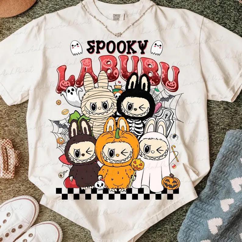 spooky  doll tees