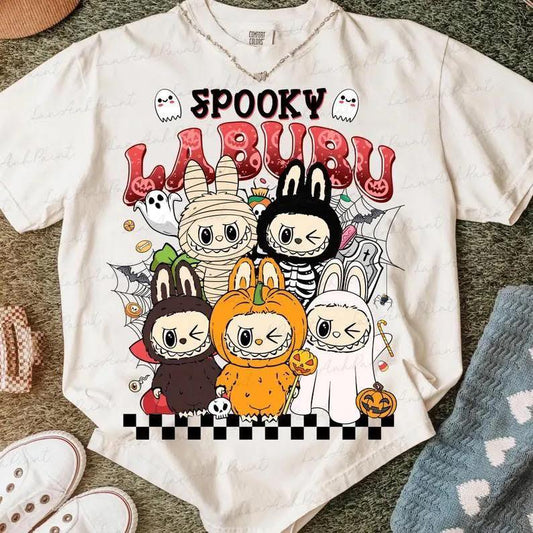 spooky  doll tees