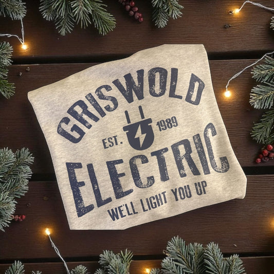 CHRISTMAS ELECTRIC SWEATSHIRT