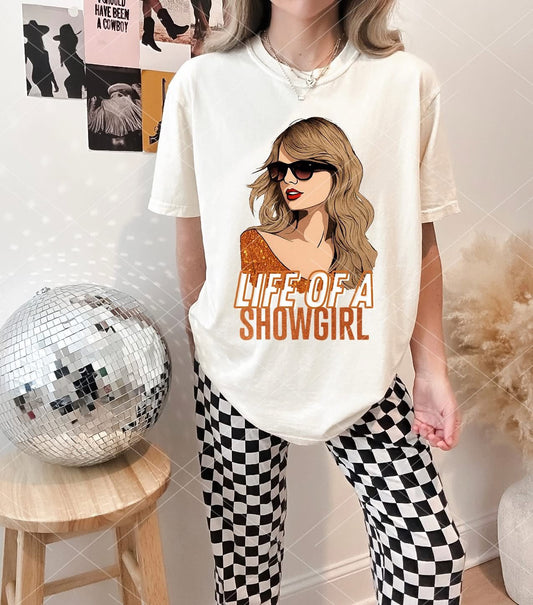 TS - show girl  - theme tees
