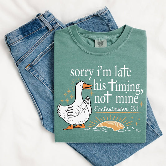 SORRY, I'M LATE- RTS