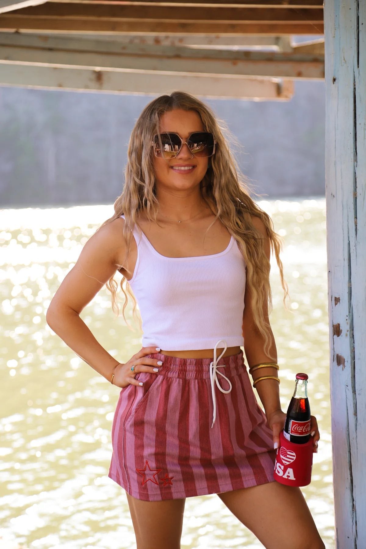 AMERICAN HONEY BY BLAKELEY- PRESLEY SKIRT- ETA  EARLY JUNE