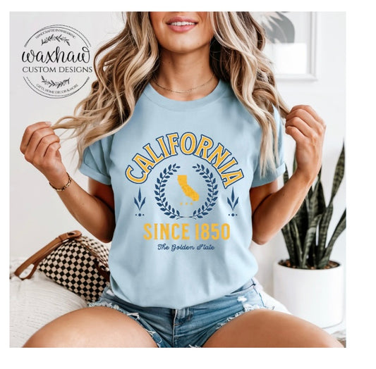 VARSITY CALIFORNIA STATE TEES-