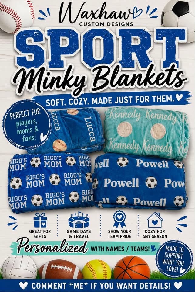 SPORT BLANKETS   TAT 4 WEEKS