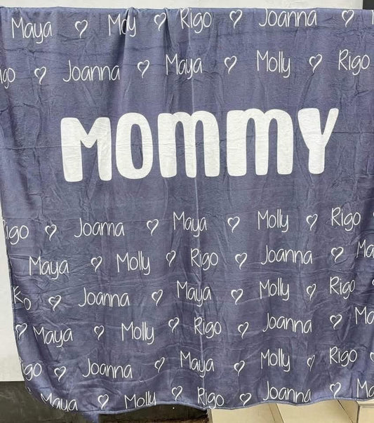 FAMILY NAME BLANKETS   TAT 4 WEEKS