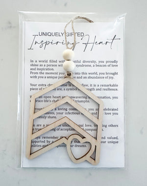 Inspirational car charm/ ornaments(laser)