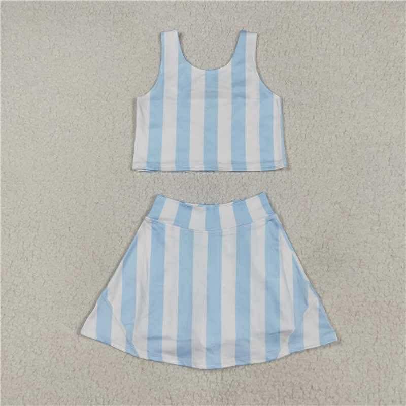 GIRLS ATHLETHIC SKORT SET-