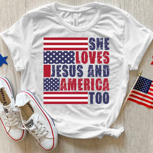 She loves Jesus and America too...   ROUND 2