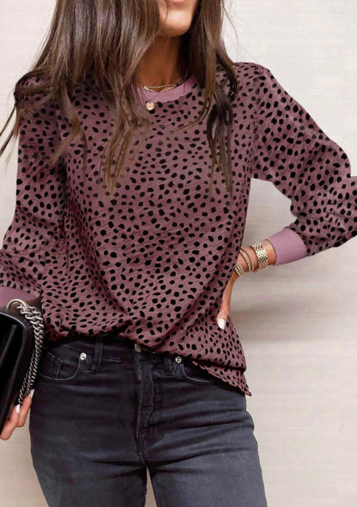 RTS- VIVIAN TOPS- long sleeve