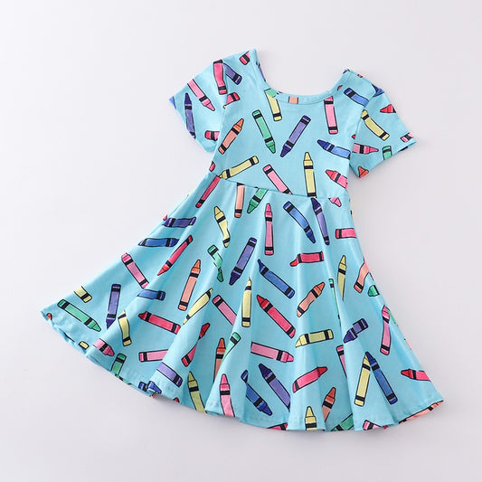 Crayon Dress- RTS