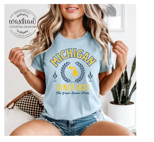VARSITY  MICHIGAN STATE TEES-