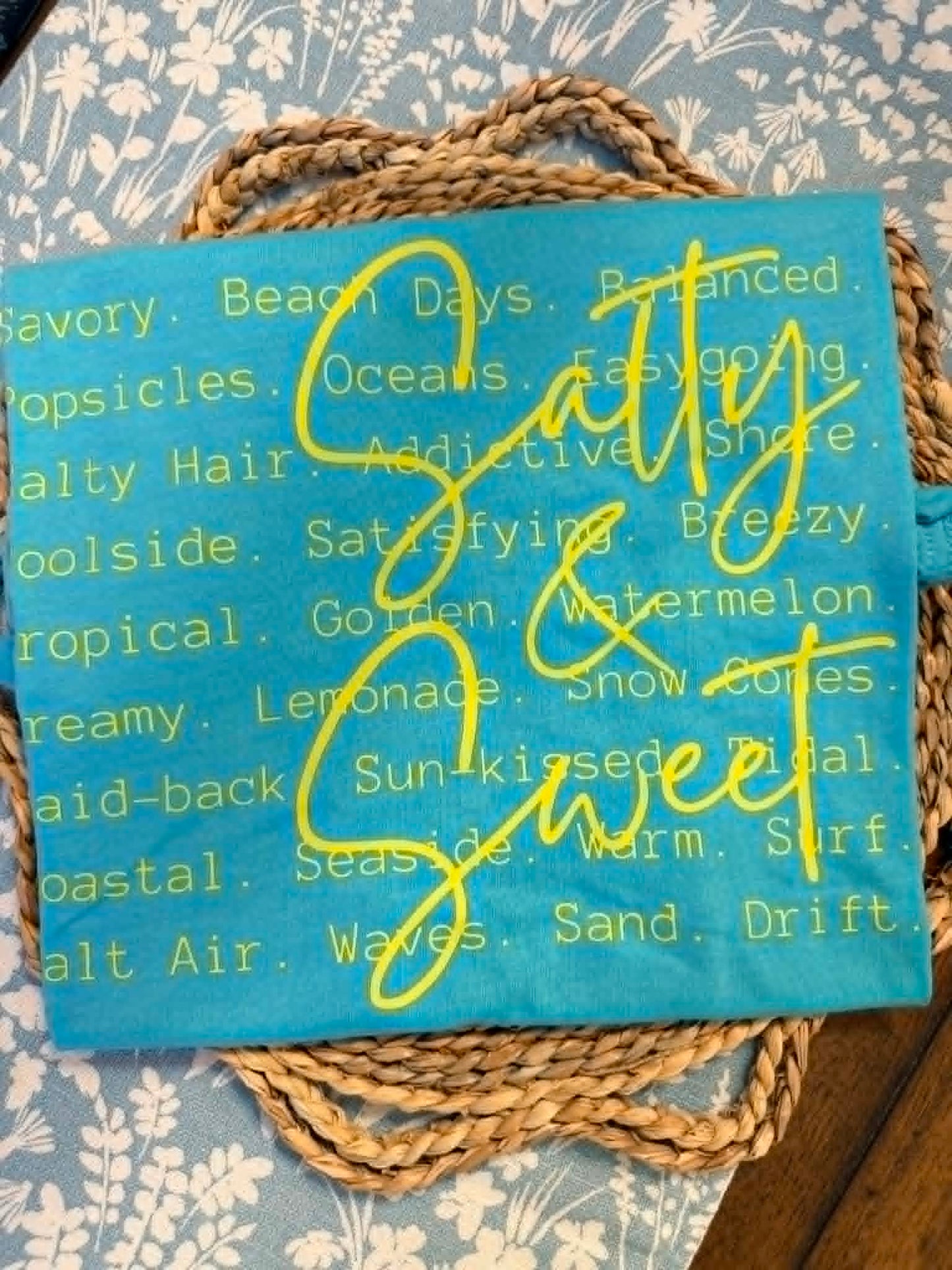 SALTY AND SWEET TEES