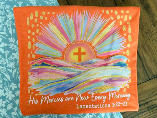 HIS MERCIES- LARGE GILDAN
