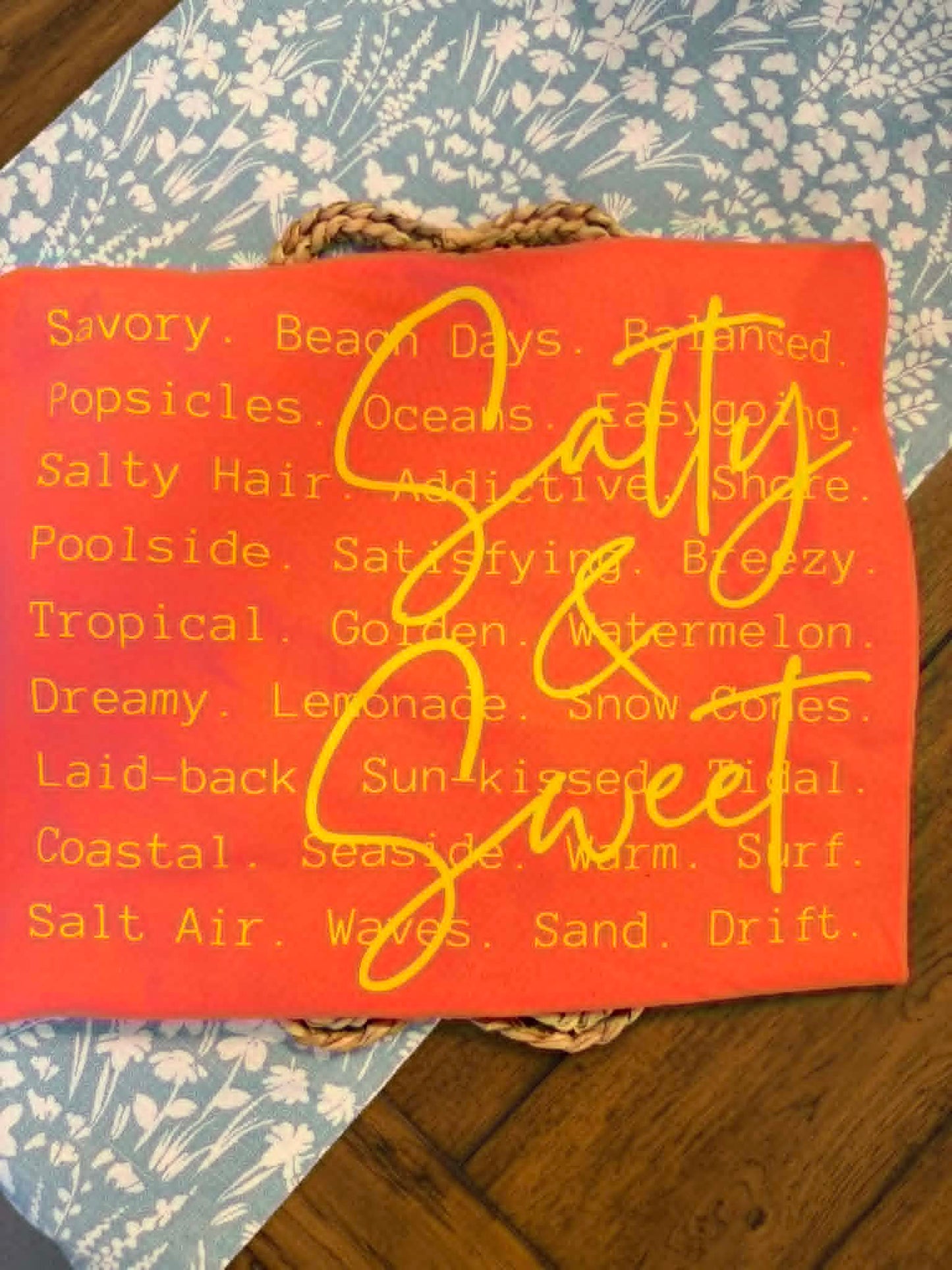 SALTY AND SWEET TEES