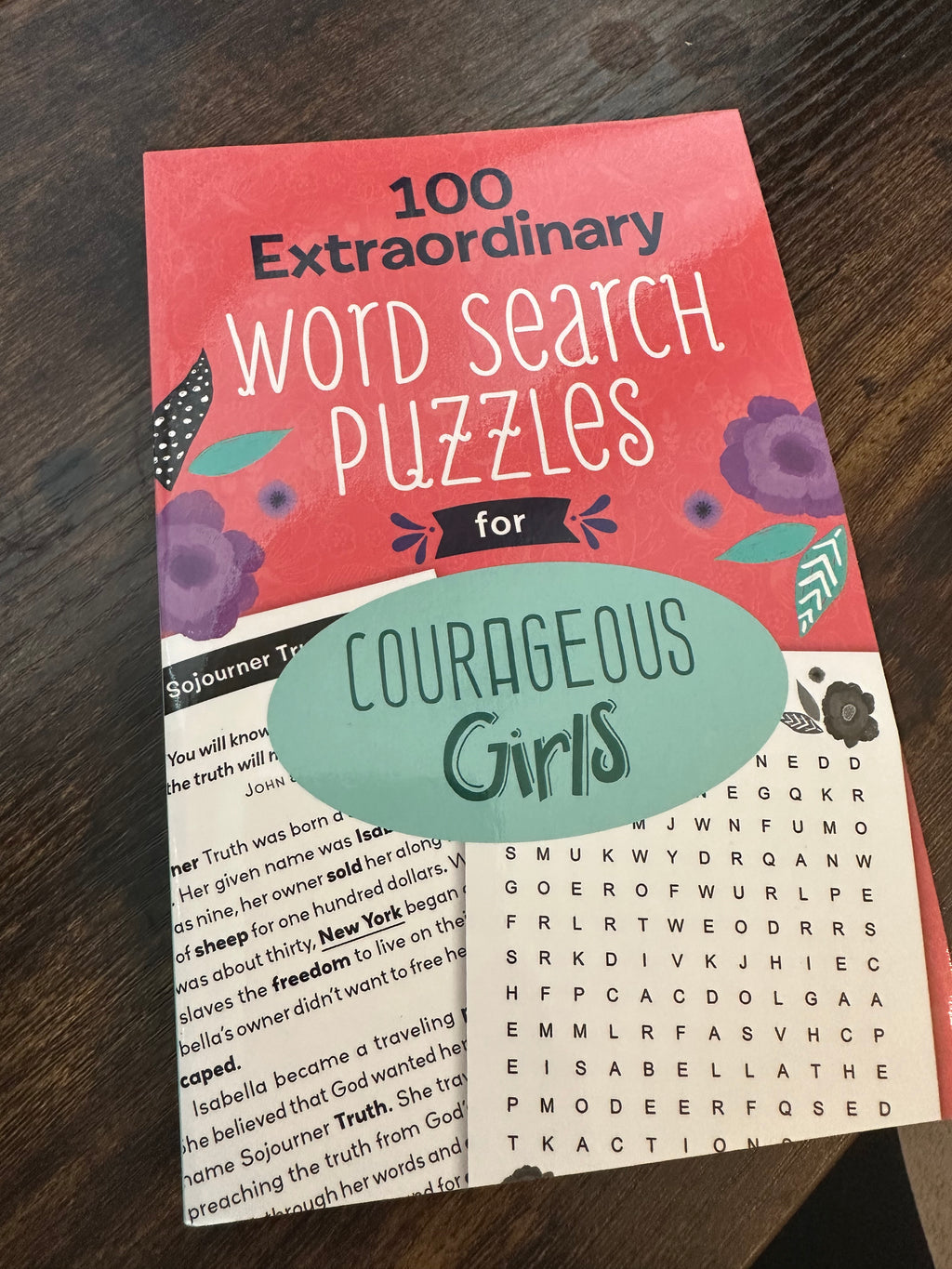 Courageous girls word search- rts