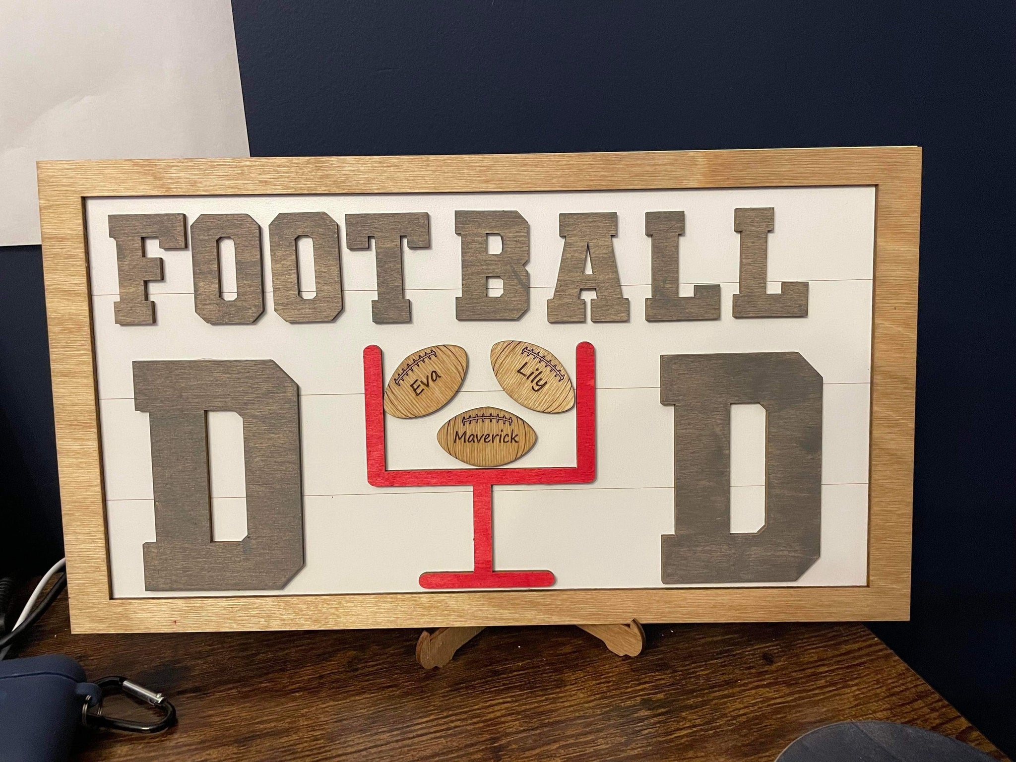 FATHERS DAY FRAME/SPORTS (LASER)