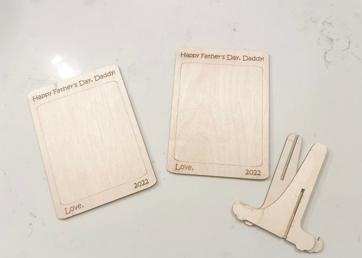 Fathers Day Crafts (laser)