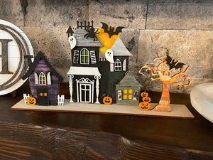Spooky Halloween Shelf SItter- DIY- (laser)
