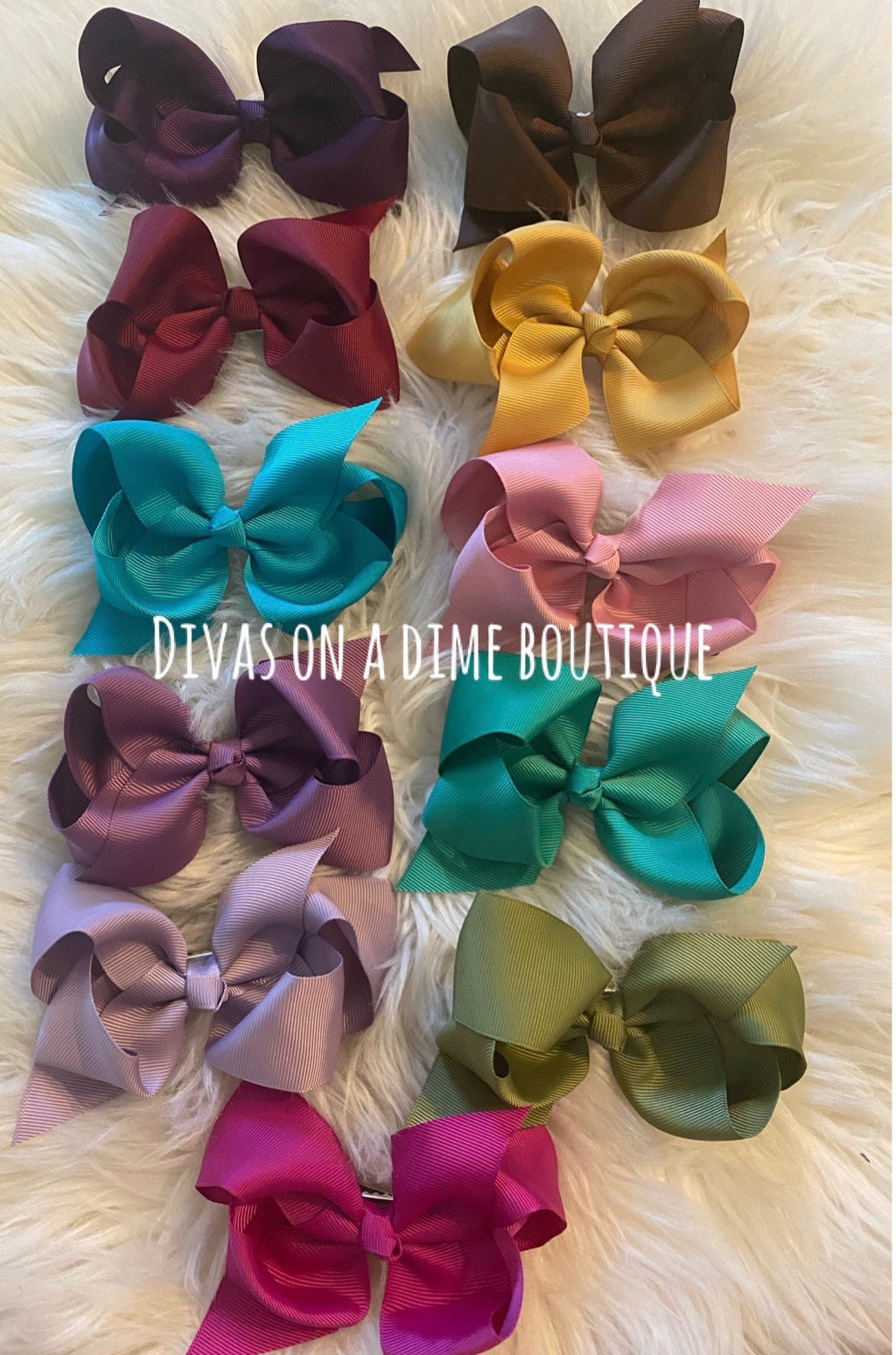 Bows in stock   4 inch set-- rts