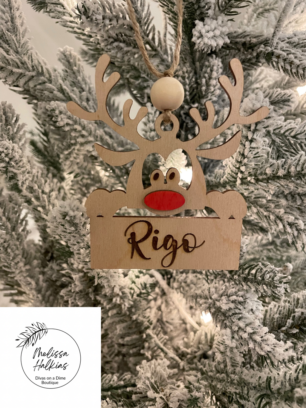 Reindeer ornaments (laser)