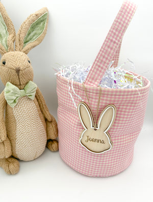 Easter Bunny Basket Tag/Ornaments (laser)