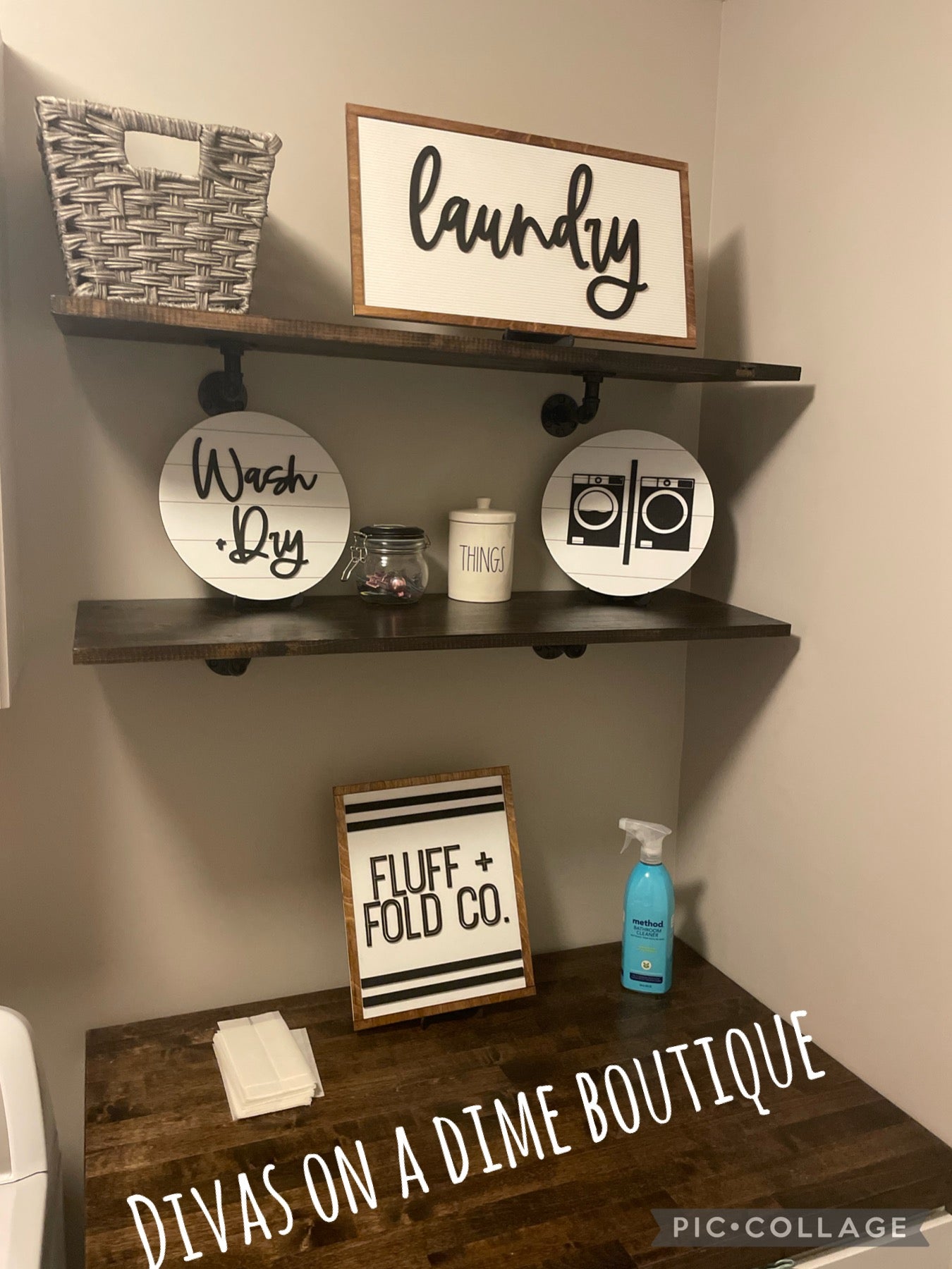 Laundry Room Signs (LASER)